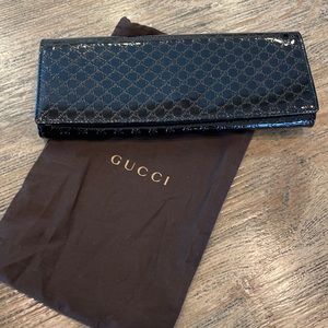 Gucci Patent Leather Clutch